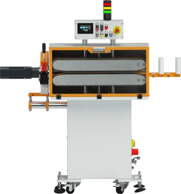 Odciąg gąsienicowy z programowanym nożem obrotowym OG-600/N-200.