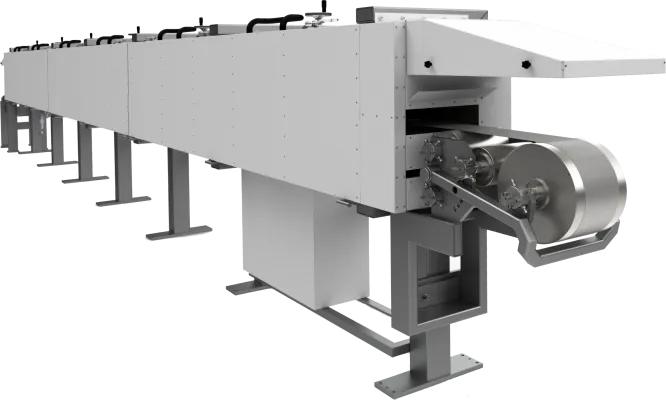 Tunelowy piec wulkanizacyjny TIR 150/300-1.