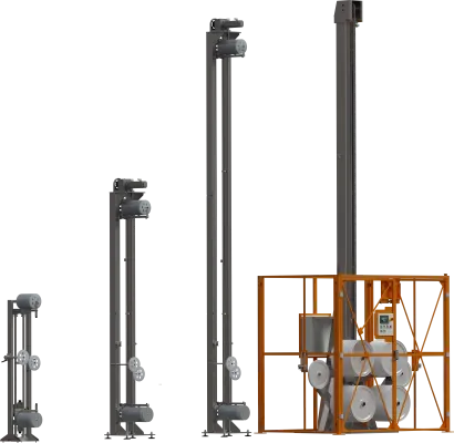 Magazyny dla wytłaczanych profili o pojemności od 30-250m