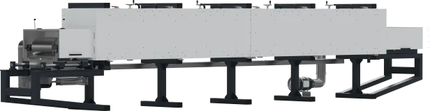 Tunelowy piec wulkanizacyjny TIR 250/3000/6-1.