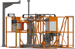 Odwijarka [urządzenie zdawcze] UZ-1600 / UZ- 2200 dla szpul o średnicy 2200 lub 1600 mm.