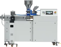 Wytłaczarka laboratoryjna LE-2CC 2x24 mm z jednym podajnikiem bocznym (side feeder).