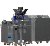 Modułowa wytłaczarka laboratoryjna LE-2CC 2x24 mm z podajnikami bocznymi i grawimetrycznymi-1.