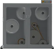 Odciąg pasowo rolkowy do przewodów, kabli i światłowodów OP-500-1.