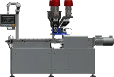 Wytłaczarka laboratoryjna LE-2C 2x32 mm z dozownikami grawimetrycznymi-1.
