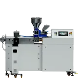 Wytłaczarka laboratoryjna LE-2CC 2x24 mm z podajnikiem bocznym (side feeder).