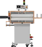 Odciąg gąsienicowy z programowanym nożem obrotowym OG-600/N-200.