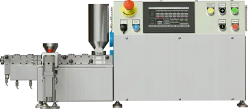 Wytłaczarka laboratoryjna LE-2CC 2x12 mm dozownikiem bocznym miniaturowa-1.