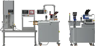 Stanowisko do wtrysku kształtek do badań z wytłaczarkami dwuślimakowymi: stożkową LEC- 2CC 5-20 ml i opcjonalnie równoległą LE 2CC 2x12 mm-1.