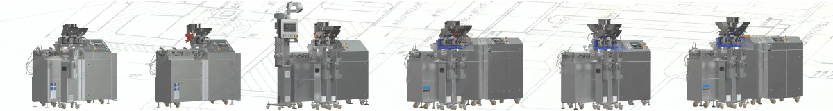 Wytłaczarki laboratoryjne dwuślimakowe 2x24mm i 2x20mm w róznych konfiguracjach.