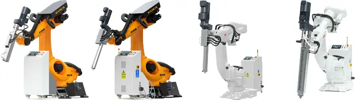 Drukarki 3D FDM zbudowane w oparciu o głowicę karmioną granulatem oraz wieloosiowego robota