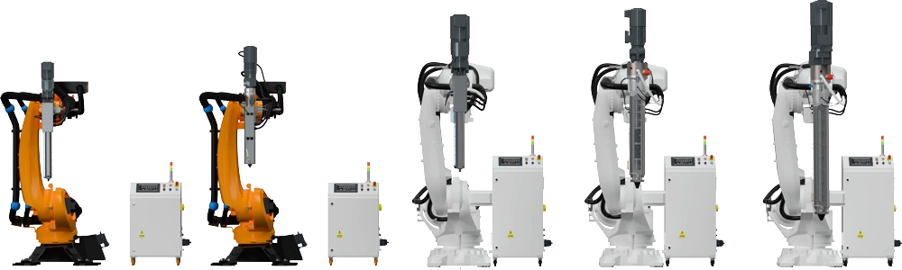 Drukarki 3D FDM zbudowane w oparciu o głowicę karmioną granulatem oraz wieloosiowego robota