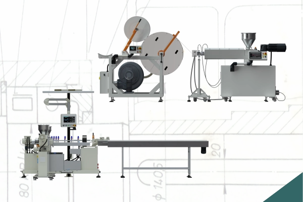 Wytłaczarkowe linie laboratoryjne.