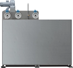 Wanna chłodząca do siatki plecionej wytłaczanej pionowo.