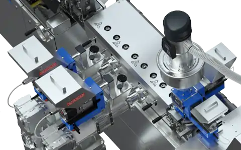 Wytłaczarka dwuślimakowa LE-2CC 2x24 mm.