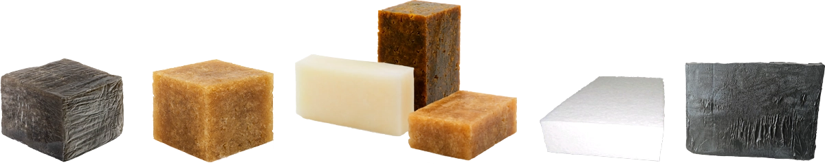 Kauczuki syntetyczne w blokach.